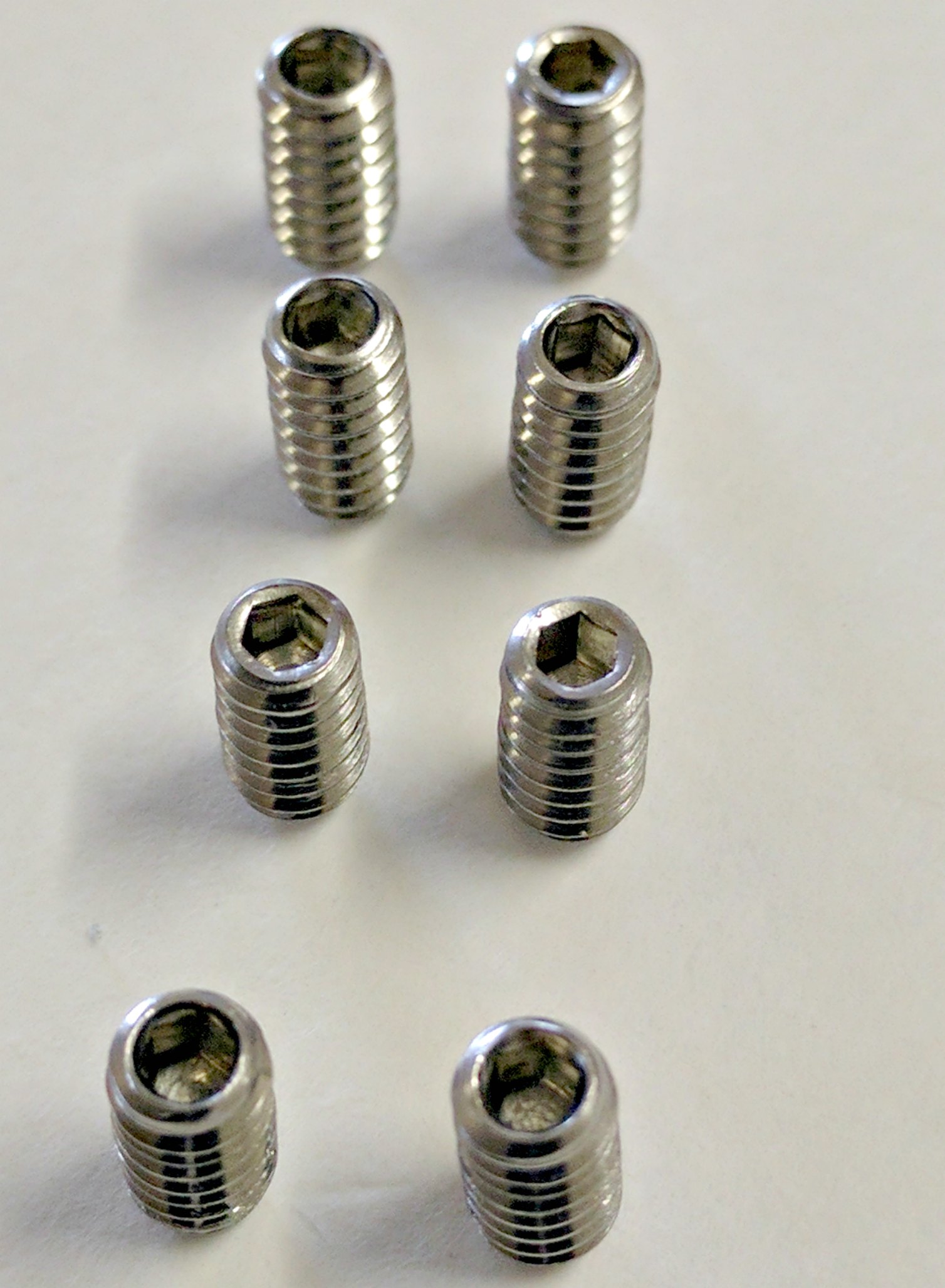 Stainless Steel Grub Screws FCS X 8