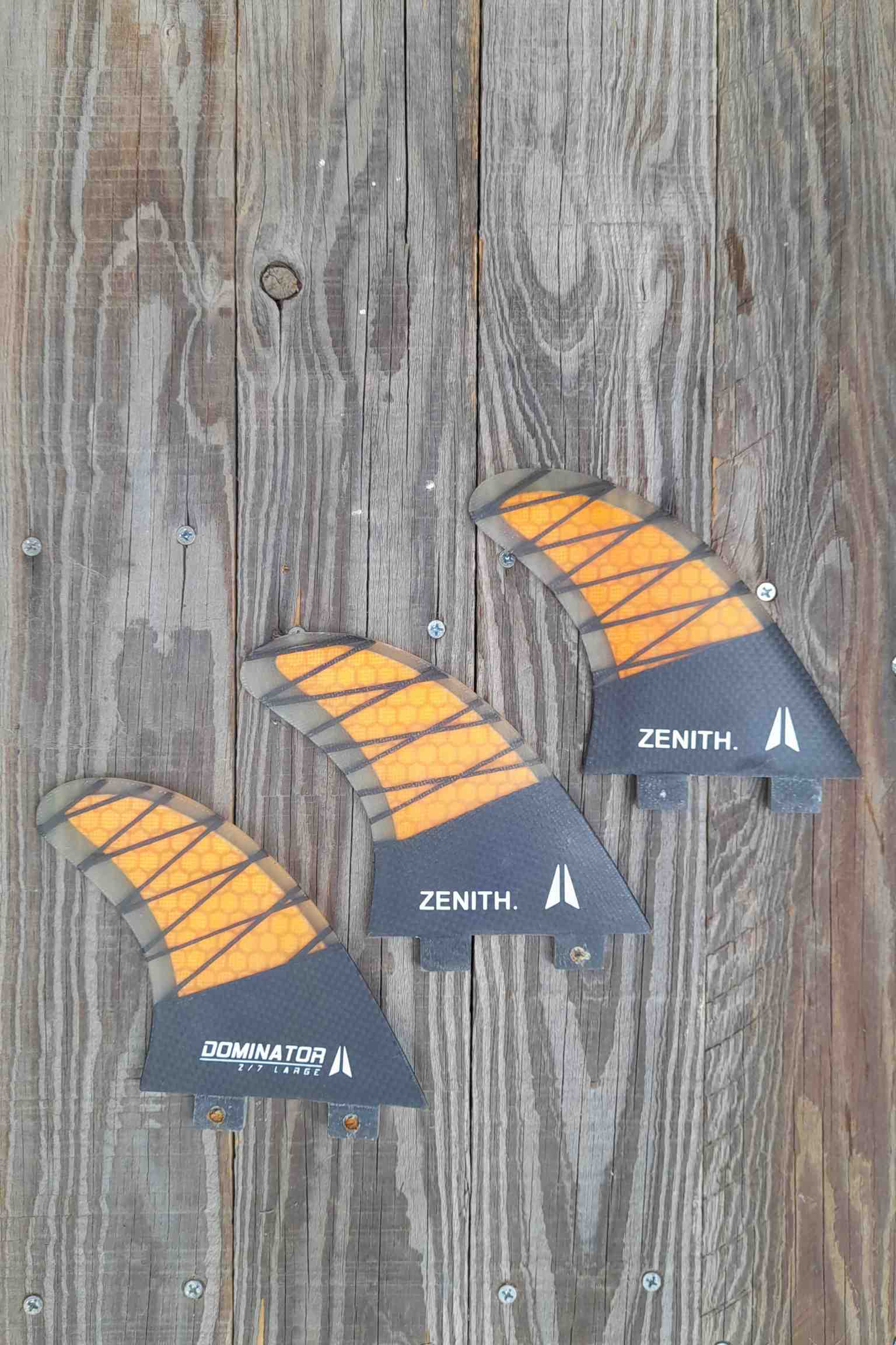 FINS – ZENITH Dominator Z7 Large Thruster Fin Set