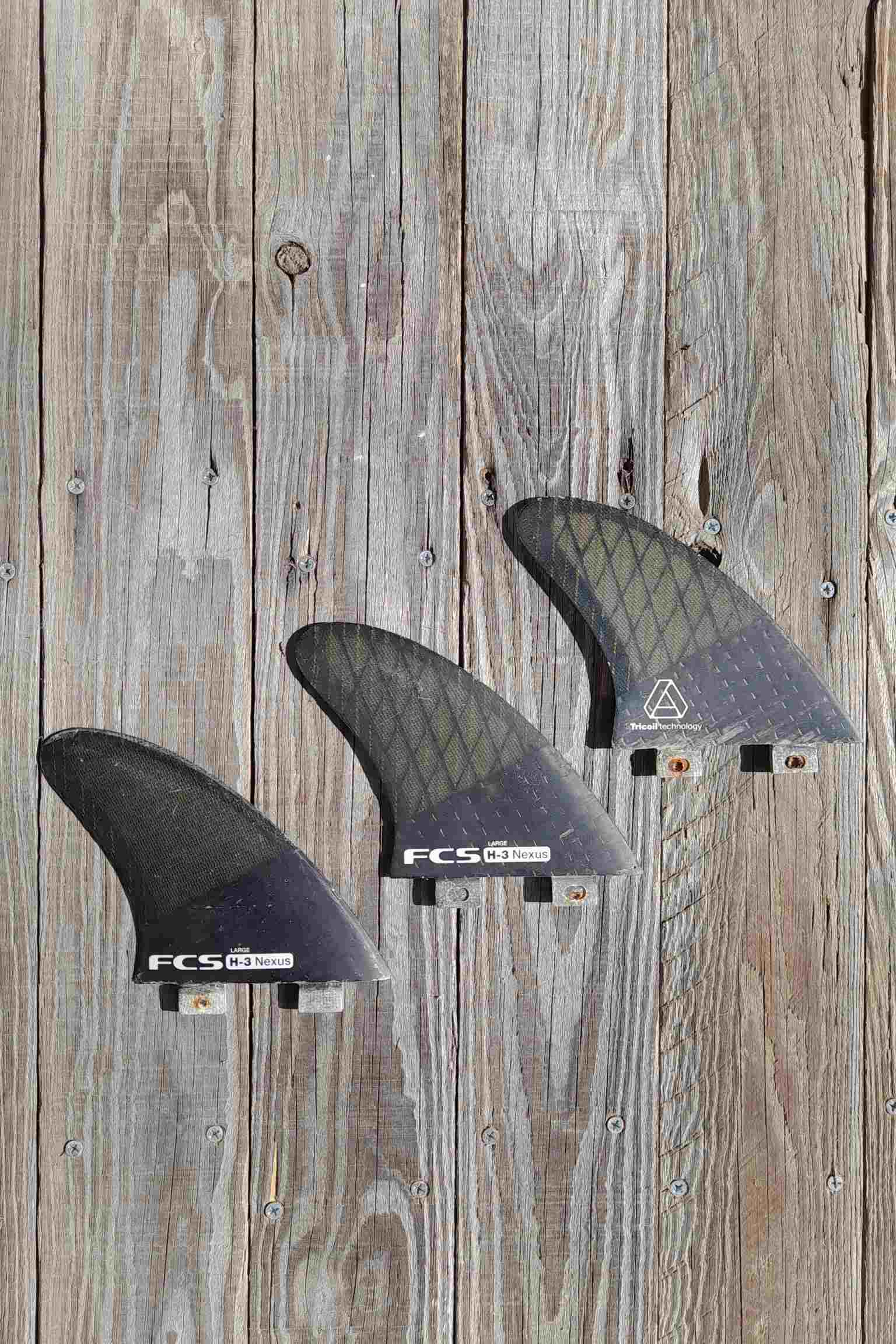 FINS – FCS H-3 – Nexus Thruster Fins Large