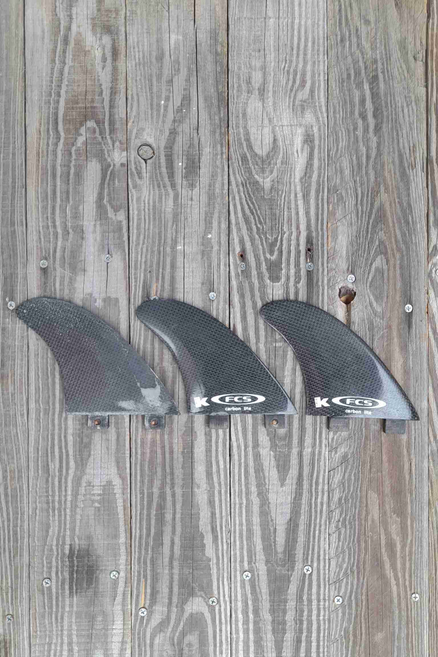 Z Sold – FINS – FCS K Grip Carbon Lite Thruster Fins