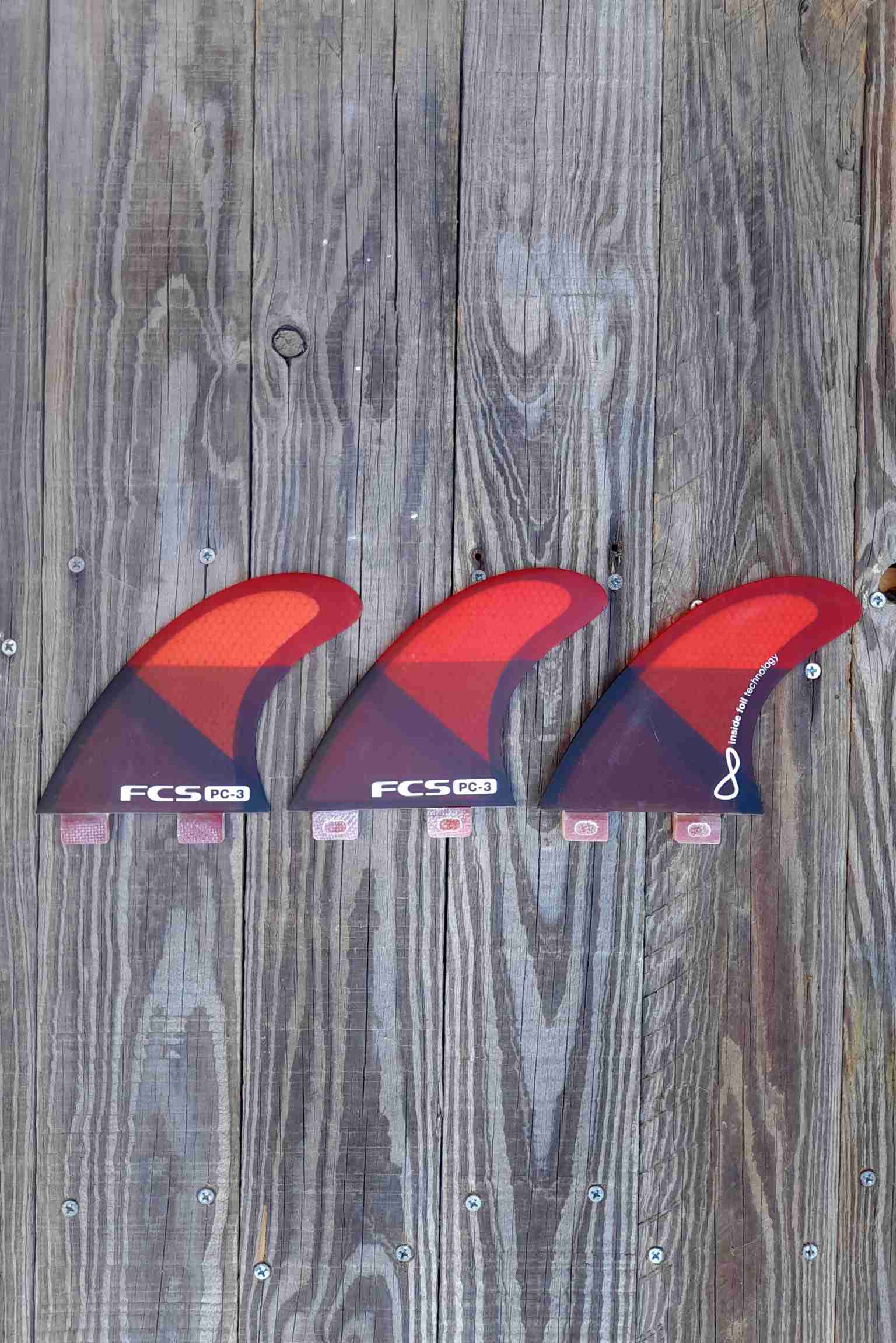 FCS PC 3 Hexcore Thruster Fins 2