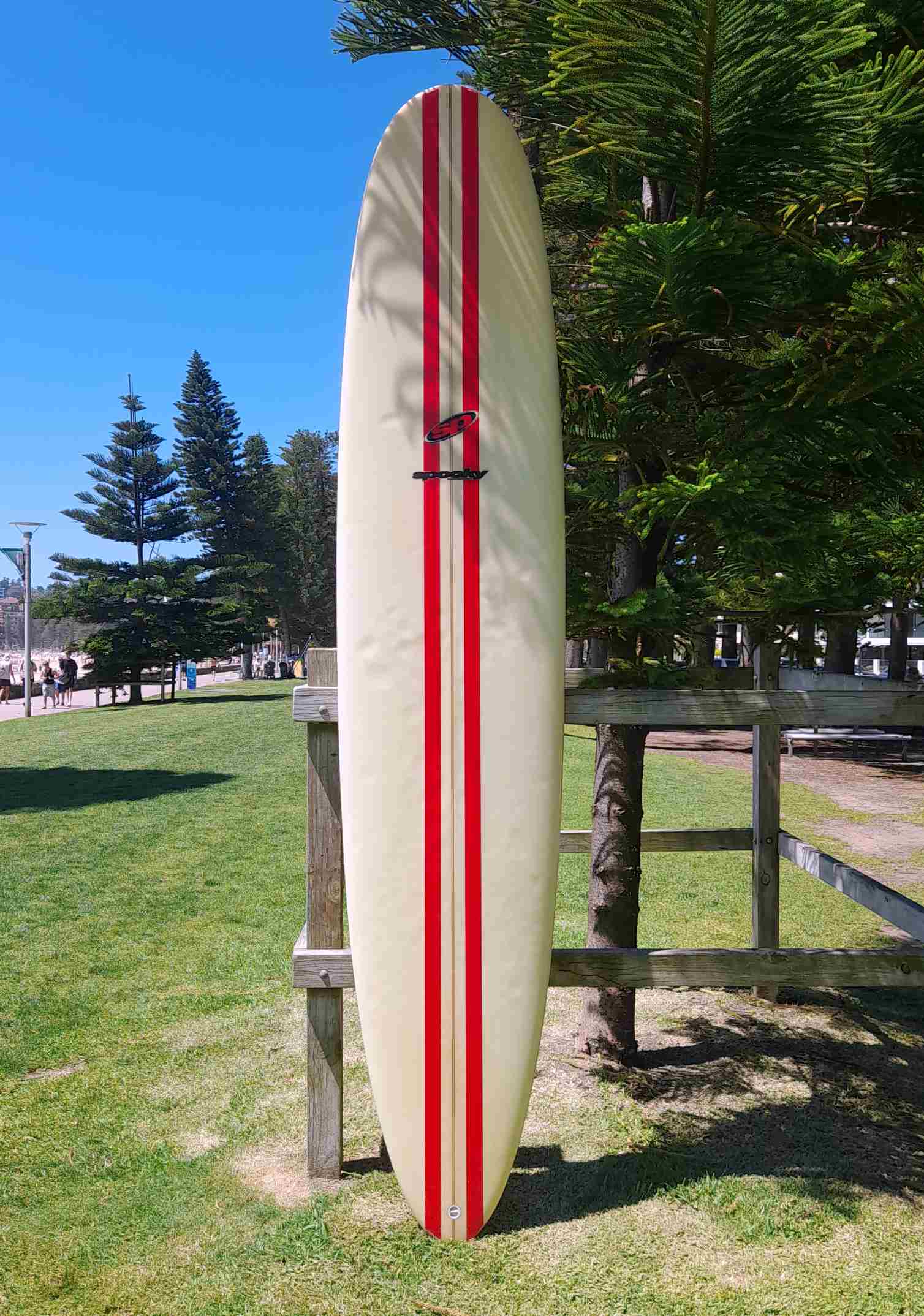 9′ 6″ SPOOKY POINT 2+1 Longboard